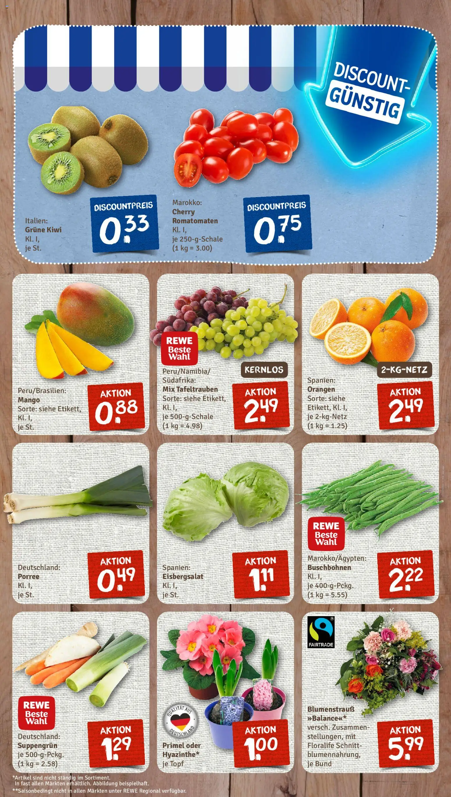 Nahkauf Prospekt – gültig ab 18.01.2026 | Seite: 3 | Produkte: Orangen, Eisbergsalat, Mango, Kiwi