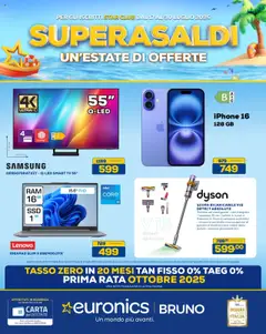 Anteprima del volantino Euronics Sicilia catalogo valido a partire dal 17.07.2025