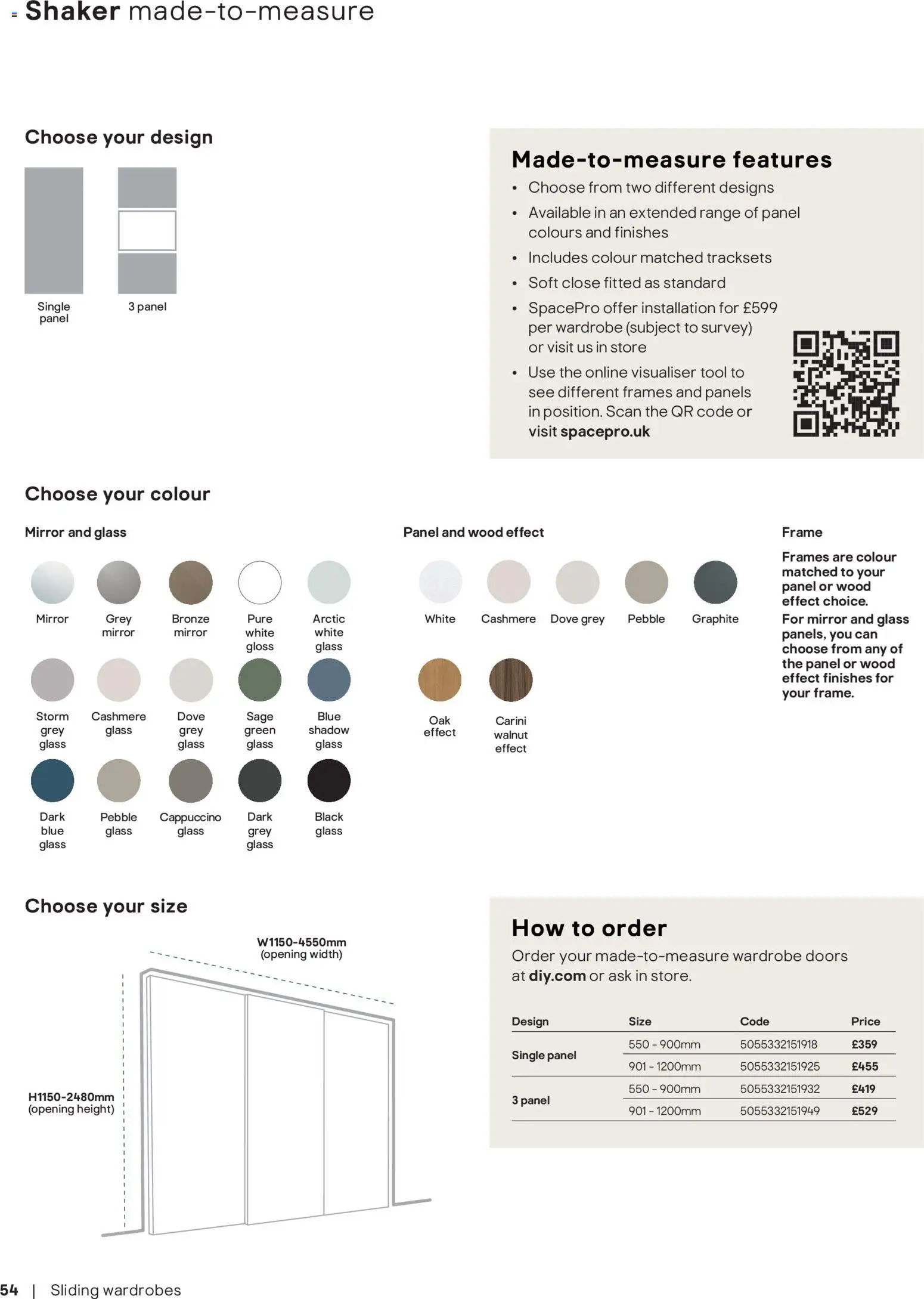 {H1} | Page: 54 | Products: Mirror, Cappuccino, Doors, Wardrobe