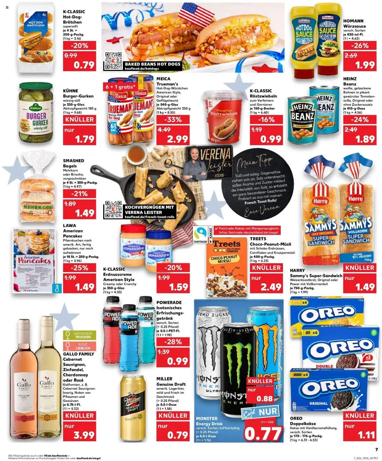 Kaufland prospekt Westerburg	 - gültig ab dem 29.06.2025 | Seite: 18 | Produkte: Weißwein, Zucker, Powerade, Kekse