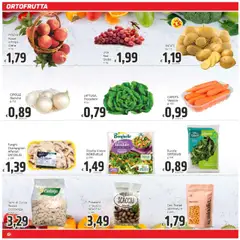 Volantino Paghi Poco del 09.09.2025 | Pagina: 4 | Prodotti: Cipolle, Funghi, Pistacchi, Lattuga