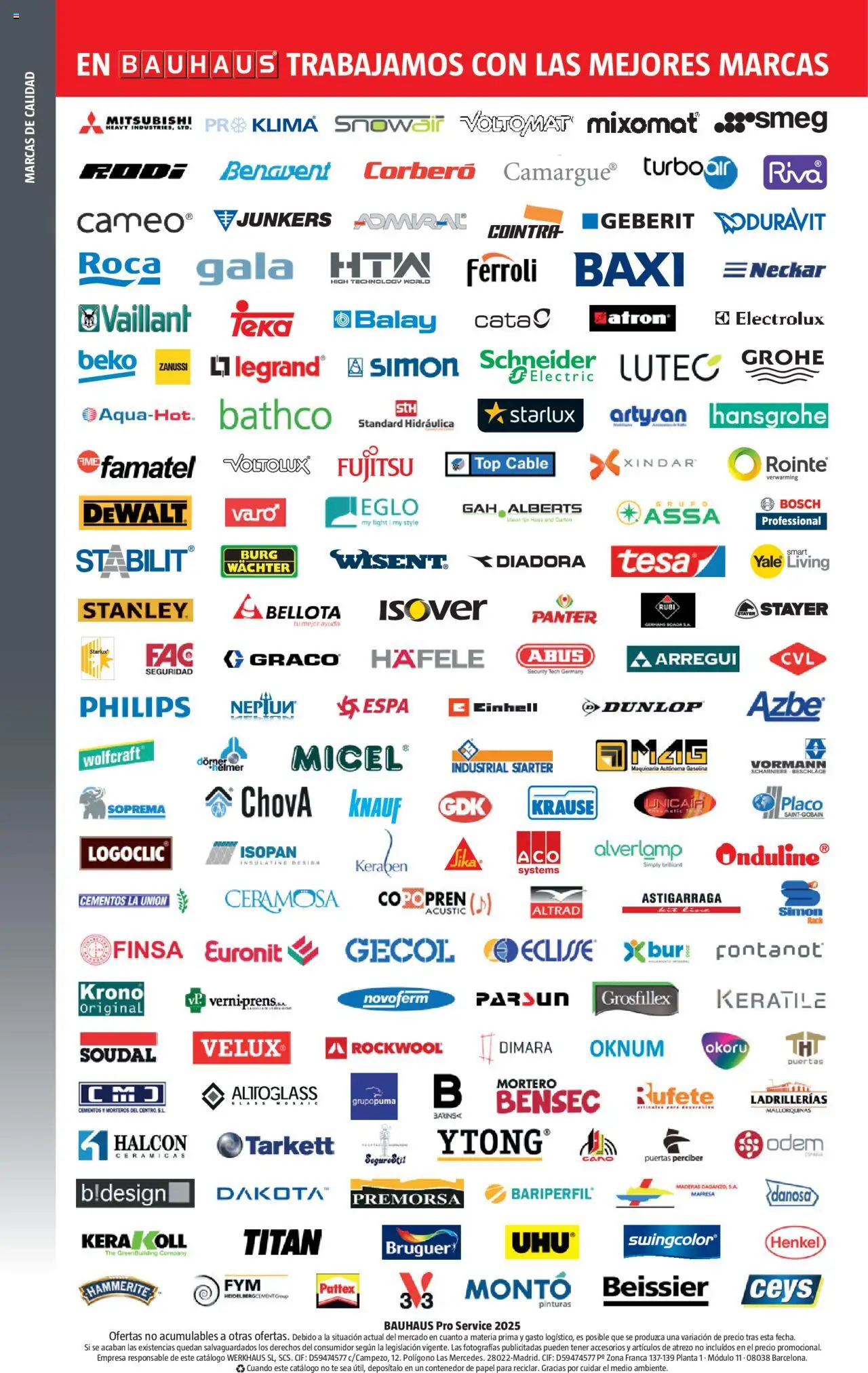 Bauhaus - ProService  │ válido desde el 24.02.2025 | Página: 4 | Productos: Cable