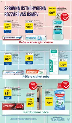 Tesco leták - Hypermarket od 16.07.2025 | Strana: 25 | Produkty: Ústní voda, Parodontax, Voda, Grep