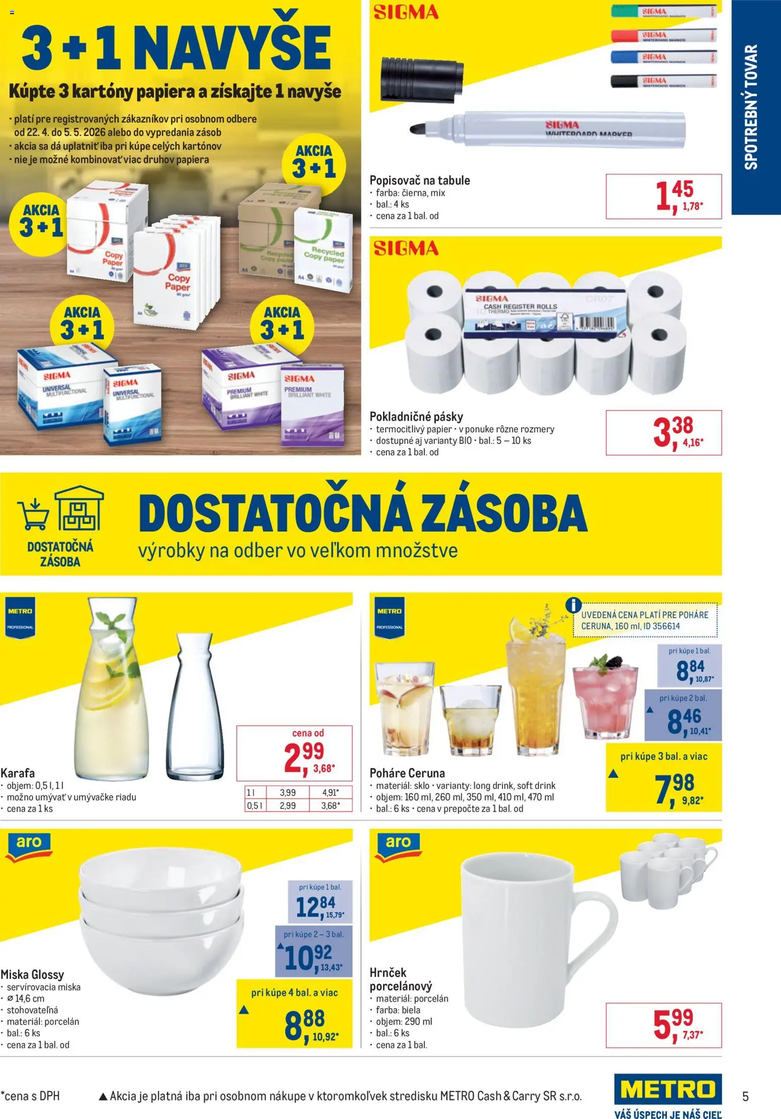 Nové Metro akcie – leták je platný od 22.04.2026 | Strana: 5