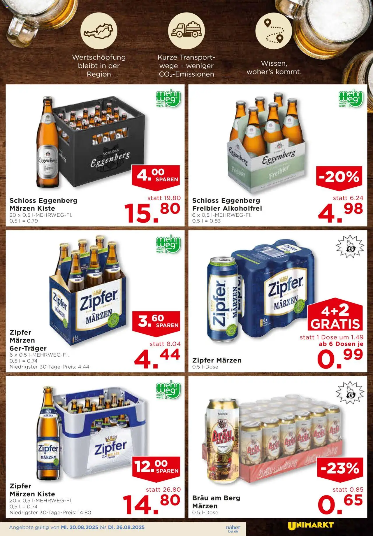 Unimarkt Salzkammergut gültig ab 20.08.2025 | Seite: 9