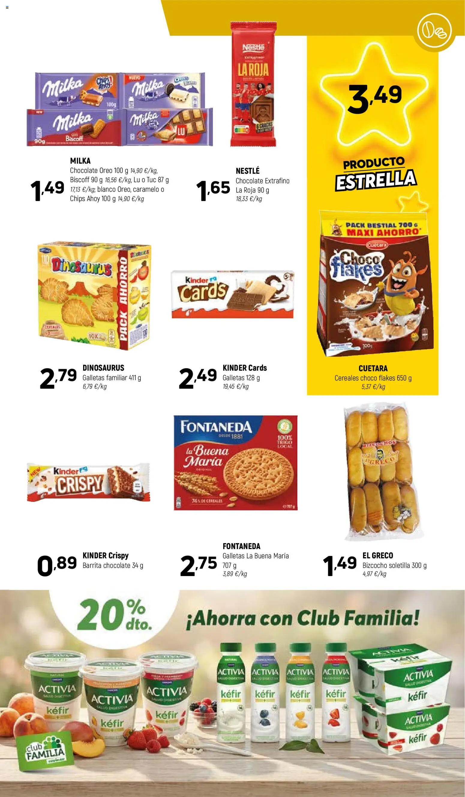 Coviran - Figueres │ válido desde el 21.04.2026 | Página: 13 | Productos: Chocolate, Cereales, Galletas, Bizcocho