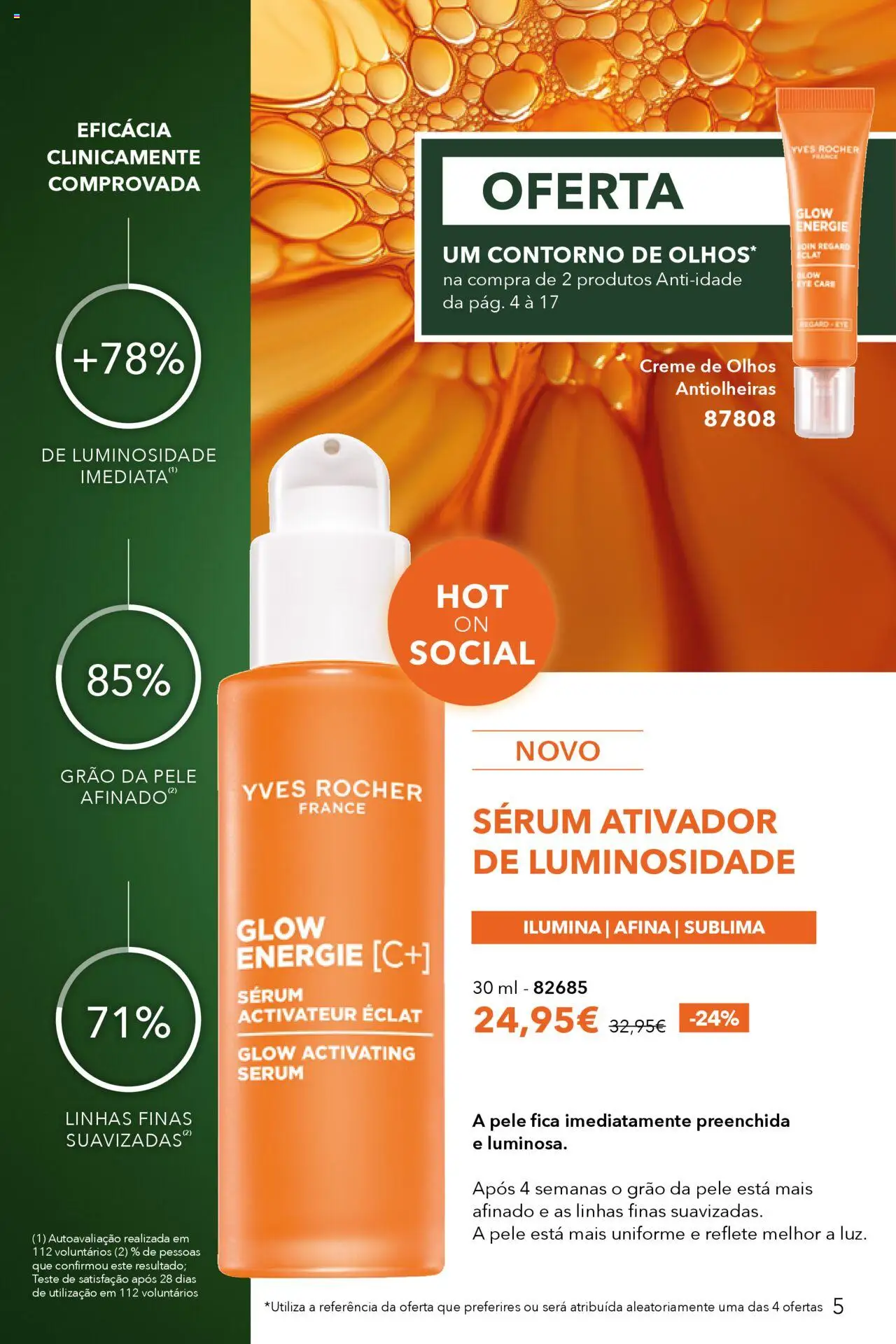 Yves Rocher catálogo 12 │ válido de 24.09.2025 | Página: 5 | Produtos: Sérum, Creme