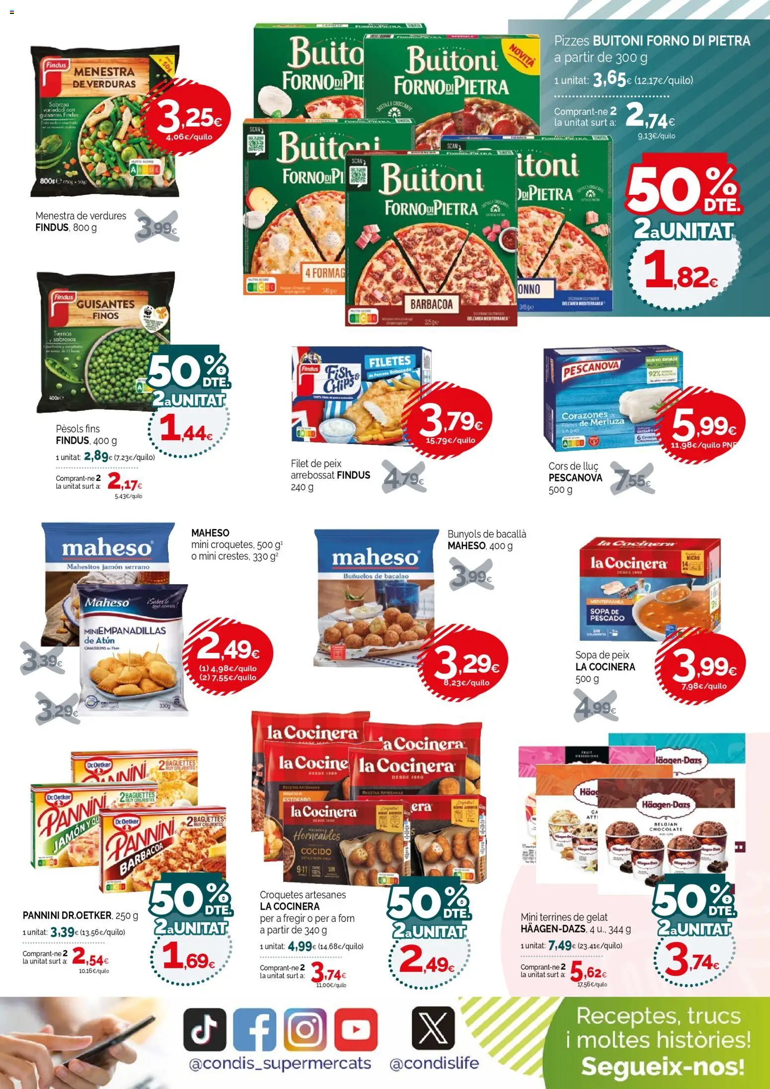 Condis - folleto life │ válido desde el 18.03.2026 | Página: 7 | Productos: Chocolate, Pescado, Filetes de merluza, Barbacoa