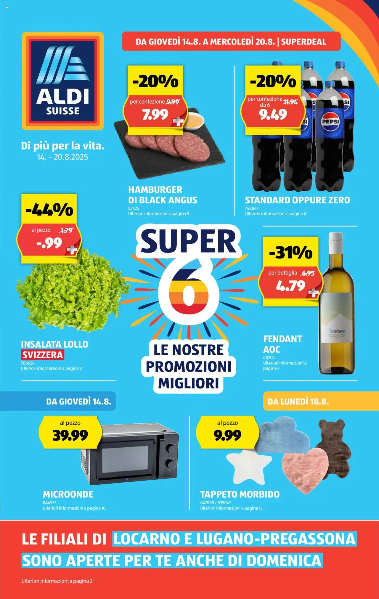 Aldi Volantino ab 14.08.2025 | Seite: 1 | Produkte: Ridge
