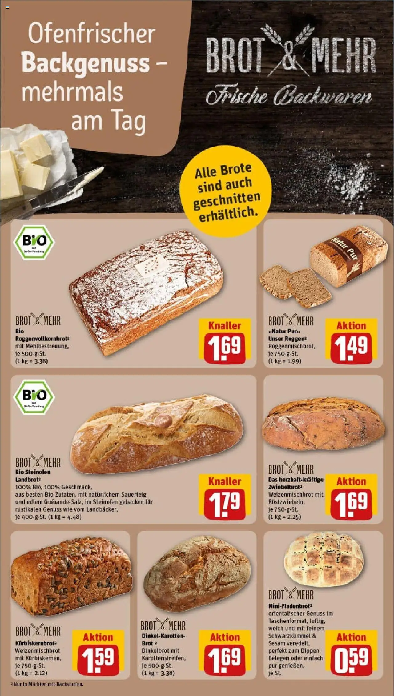 Rewe prospekt Rostock / Südstadt	 – gültig ab 06.10.2025 | Seite: 14 | Produkte: Brot