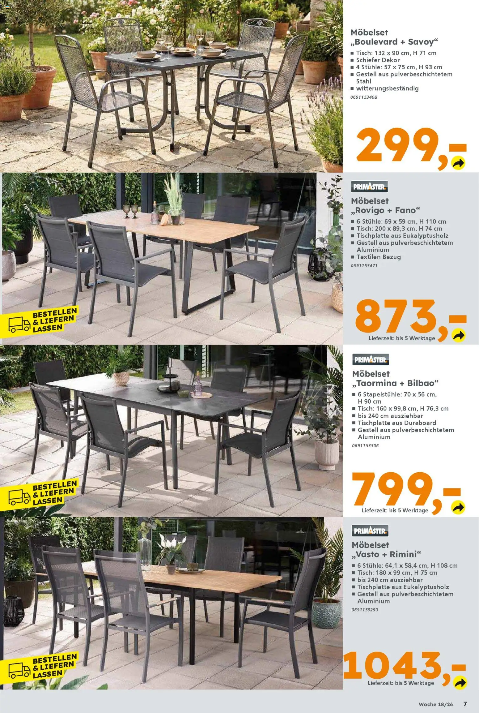 Globus Baumarkt Prospekt Berlin-Treptow	 – gültig ab 26.04.2026 | Seite: 7 | Produkte: Tisch