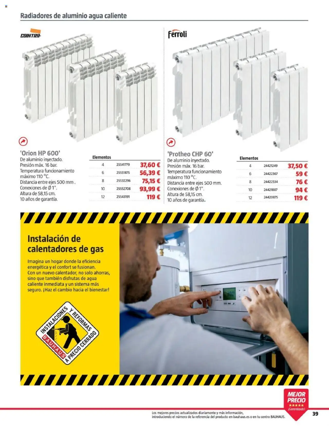 Bauhaus - Calefacción │ válido desde el 16.09.2025 | Página: 39