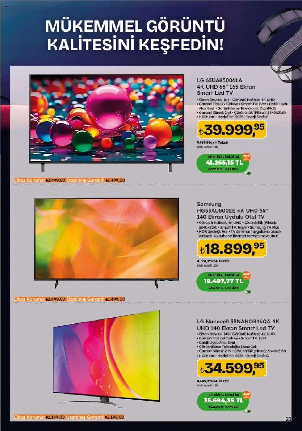 Migros Katalog - 5M Migroskop Dijital - 07.08.2025 tarihinden itibaren geçerlidir | Sayfa: 111 | Ürünler: TV, Uydu