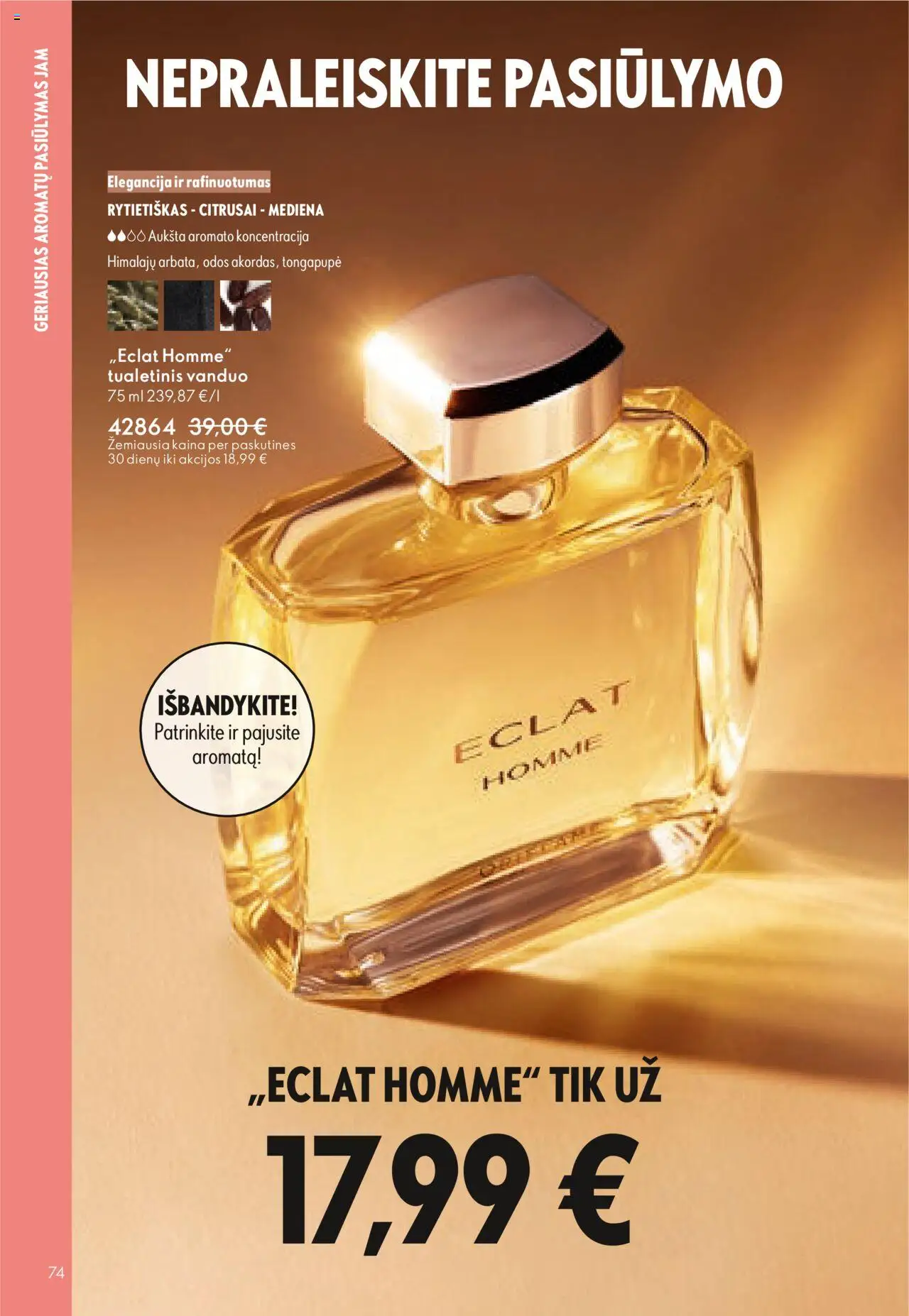 Oriflame akcijos nuo 29.10.2025 | Puslapis: 74 | Prekių: Balzamas