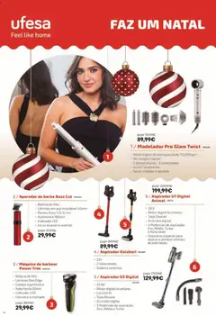 Pré-visualização Radio Popular - Especial Natal válido de 05.12.2025 | Página: 14 | Produtos: Máquina de barbear, Aspirador, Aparador, Bateria