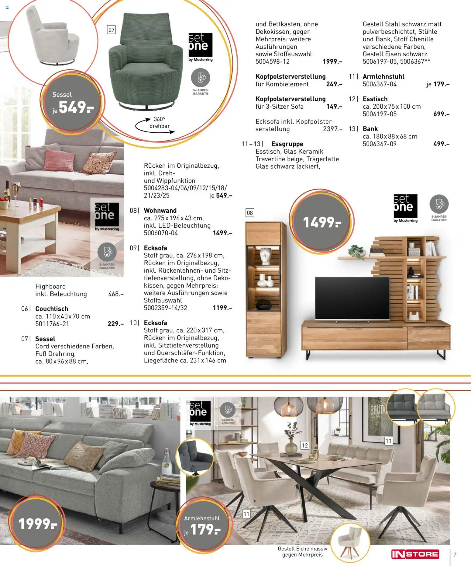 Möbel Martin Prospekt 	 – gültig ab 20.02.2026 | Seite: 7 | Produkte: Ecksofa, Sofa, Sessel, Kopfpolster