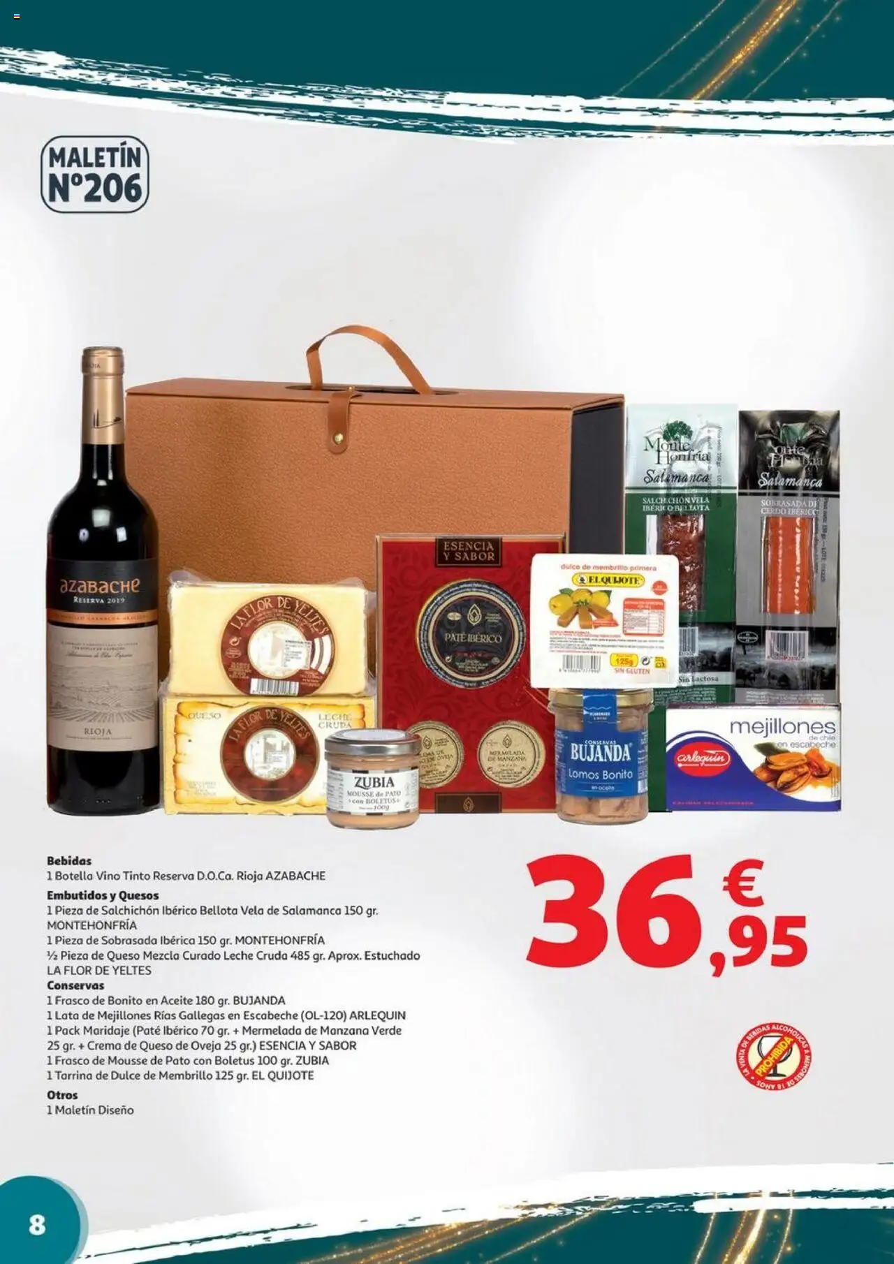 Alcampo - Valencia y Castellón │ válido desde el 06.11.2025 | Página: 8 | Productos: Mousse, Vino, Vela, Sobrasada
