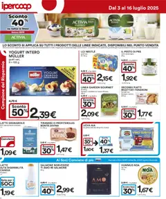 Volantino Ipercoop del 03.07.2025 | Pagina: 10 | Prodotti: Salmone, Ceci, Cavolo, Hummus