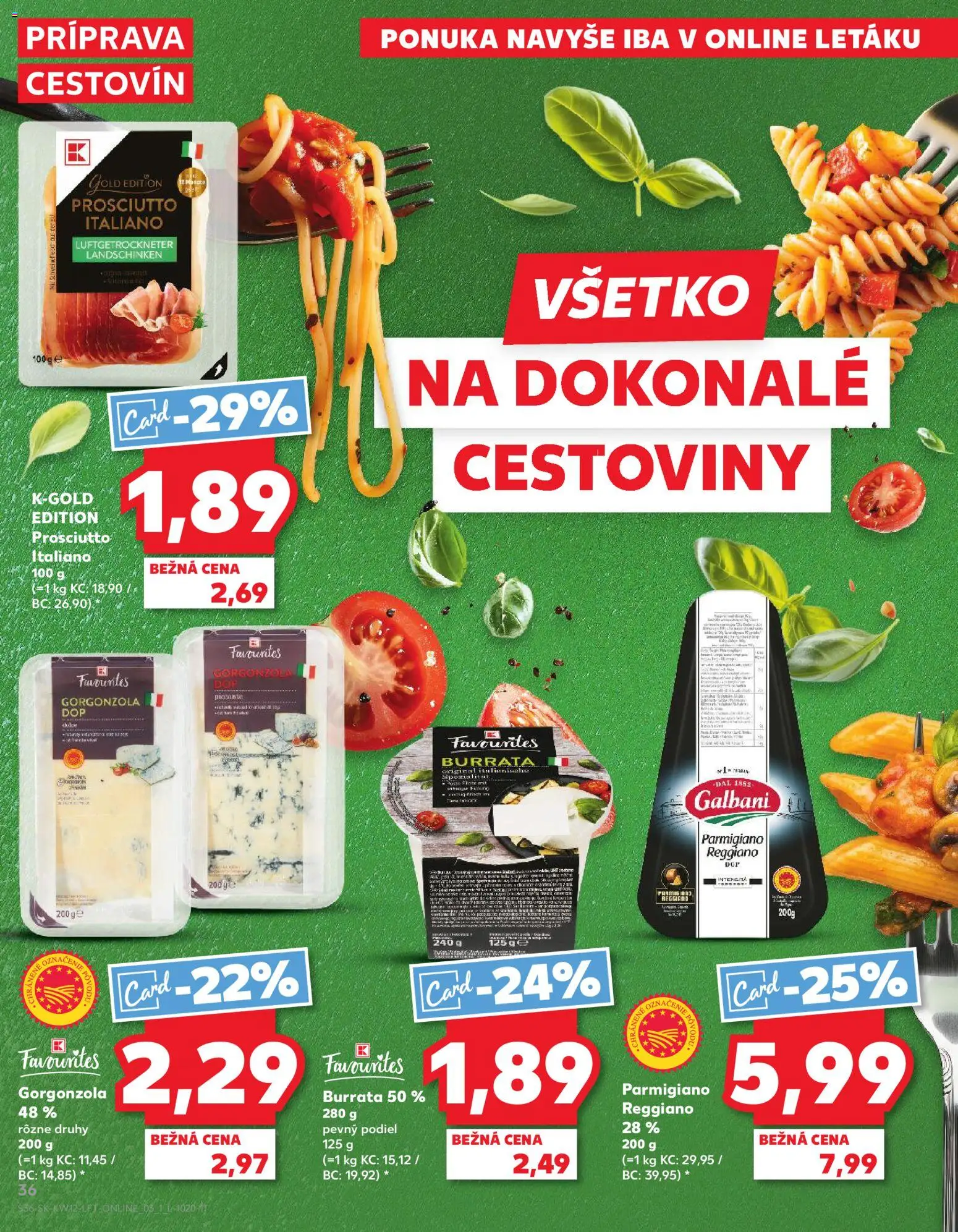 Nové Kaufland akcie – leták je platný od 19.03.2026 | Strana: 36