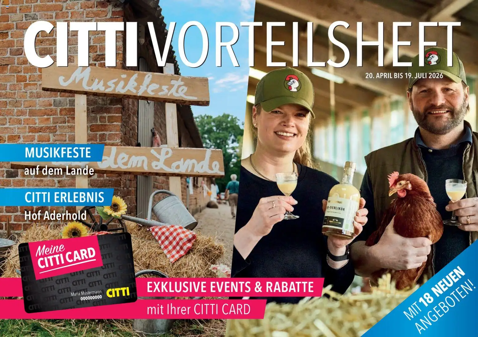 CITTI Markt Vorteilsheft – gültig ab 20.04.2026 | Seite: 1