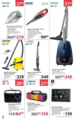 Ofertele Selgros valabile de la 03.10.2025 | Pagină: 8 | Produse: Enginar, Fier de călcat, Difuzor, Baterie