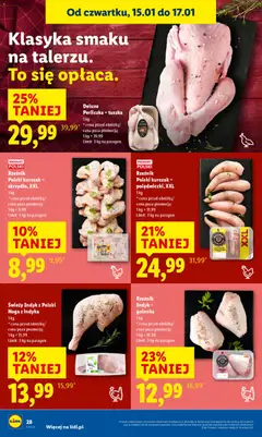 Pogląd oferty "Rzeźnik Polski kurczak - skrzydła, XXL, 1 kg" - ważna od 15.01.2026 | Strona: 28