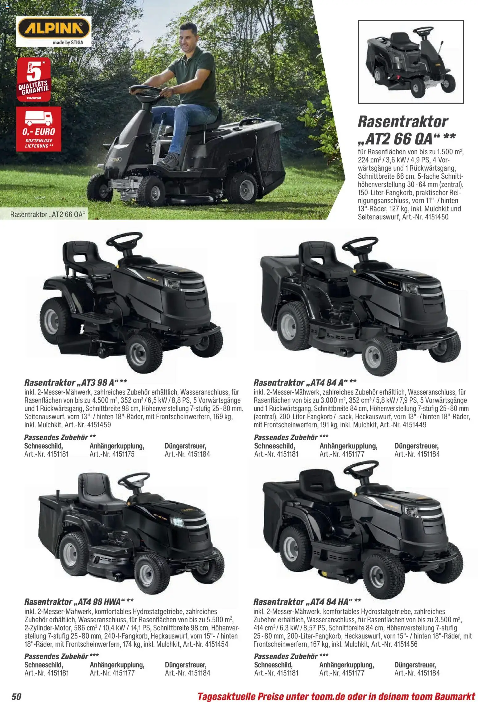 Toom Baumarkt Gartenpflege & Teich 2026 – gültig ab 20.02.2026 | Seite: 50