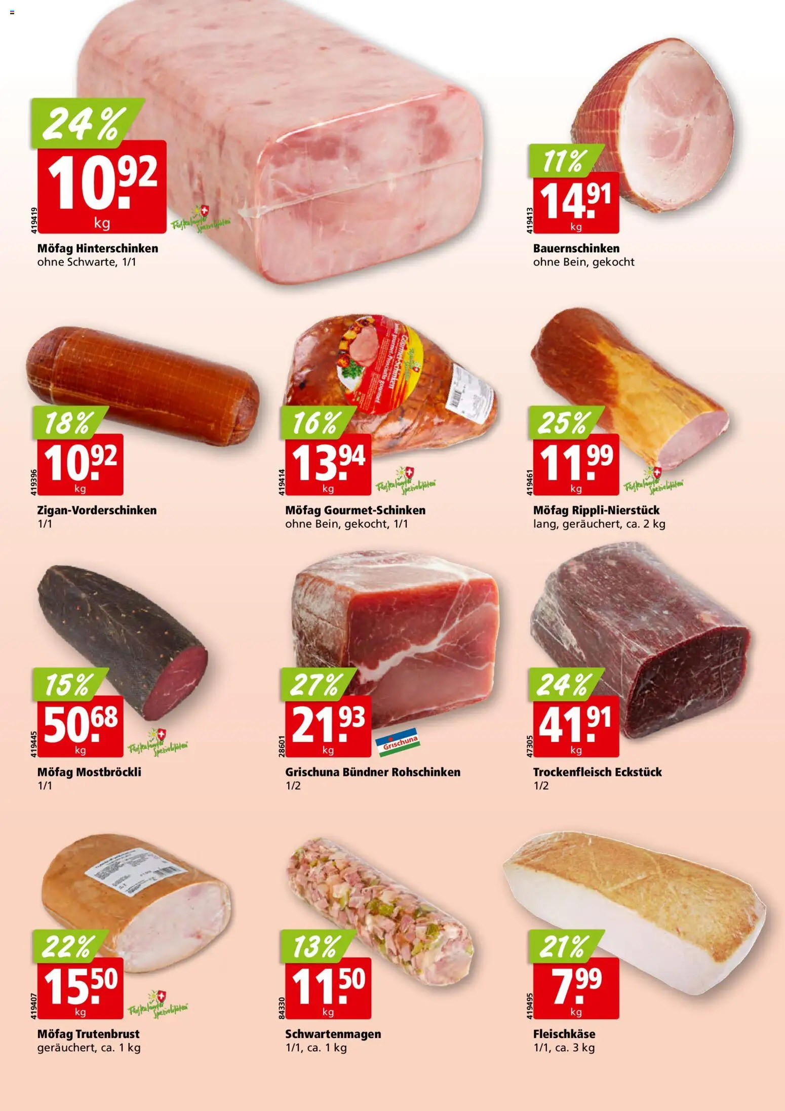 Aligro aktionen Schlieren, Gossau SG, Frauenfeld, Rapperswil-Jona, Sargans, Bern – gültig ab 20.04.2026 | Seite: 10