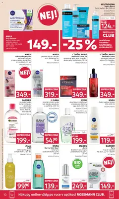 Rossmann leták od 16.07.2025 | Strana: 10 | Produkty: Vitamin c, Voda, Sérum, Toner