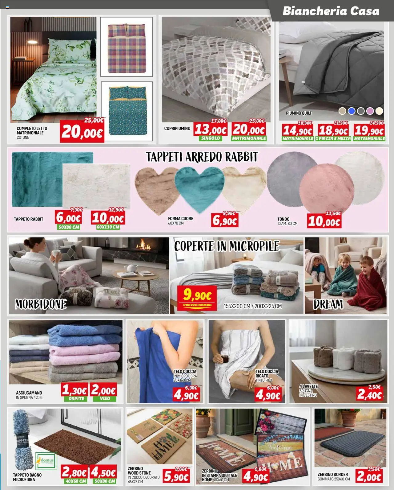 Volantino Orizzonte del 09.10.2025 | Pagina: 15 | Prodotti: Stampa, Letto, Bagno, Tappeto