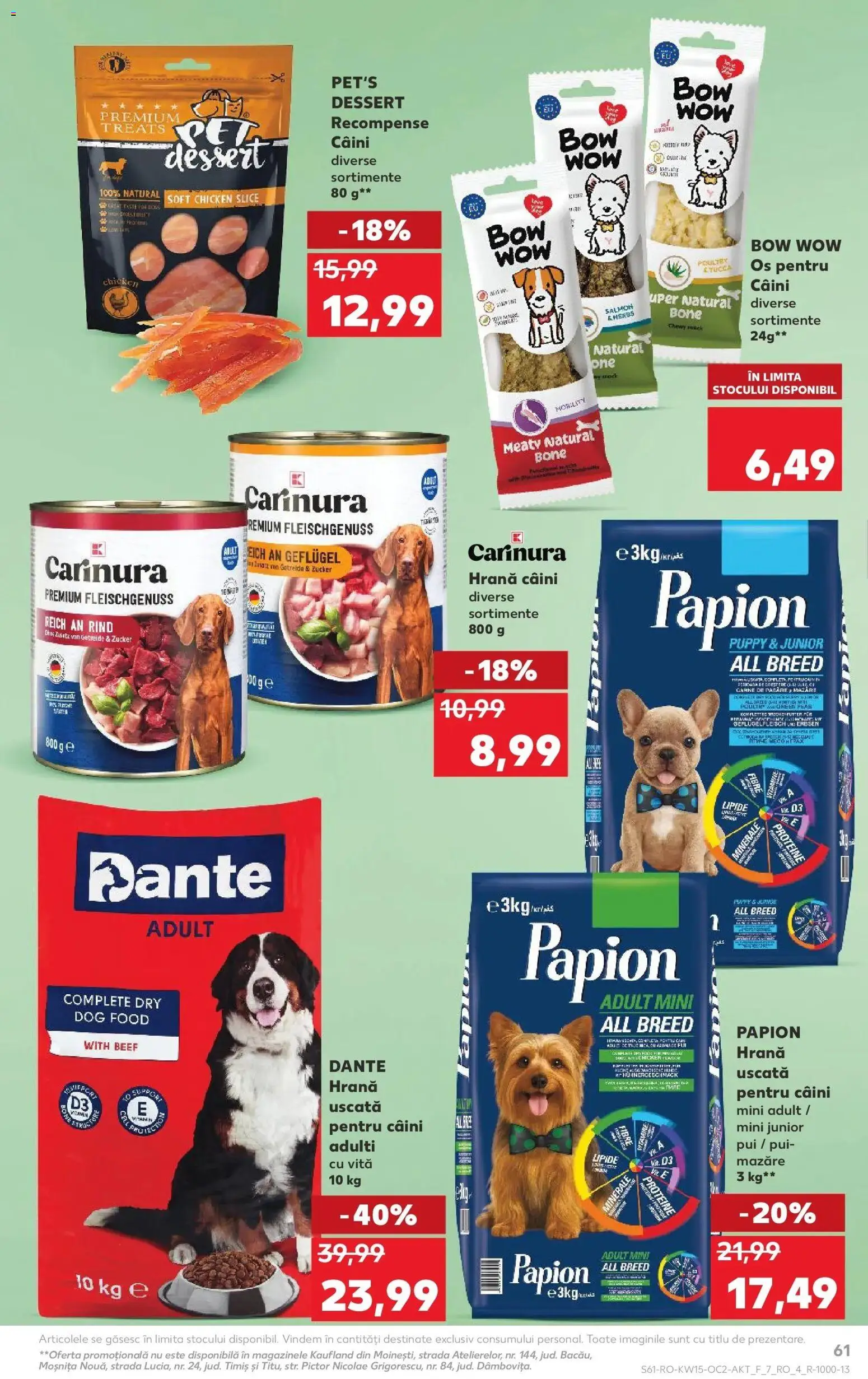 Noul catalog Kaufland – valabil de la 08.04.2026 | Pagină: 61 | Produse: Mazăre, Masaüstü kılıfı, Hacıyatmaz Kedi Oyuncağı