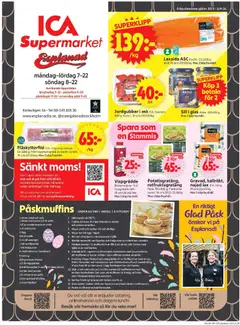ICA Supermarket - Stockholm - Förhandsvisning av reklamblad från butik ICA Supermarket aktuell från 30.03.2026