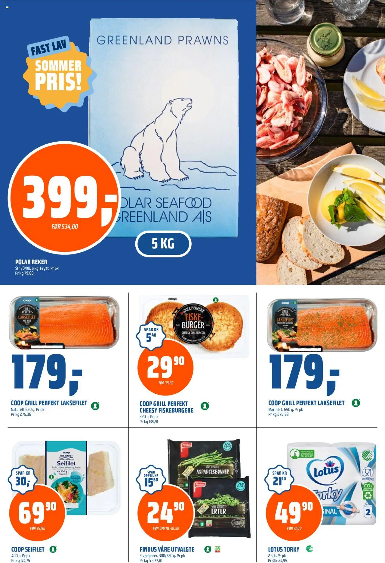  | Side: 12 | Produkter: Lasagneplader, Grill, Reker, Mălai