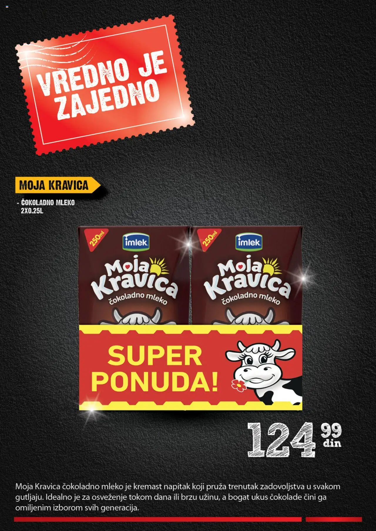 Idea katalog - važi od 16.10.2025 | Strana: 6 | Proizvode: Čokoladno mleko, Moja kravica, Mleko