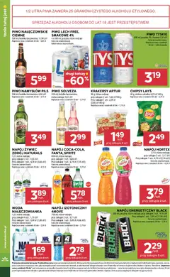 Pogląd oferty "Stokrotka Gazetka" - ważna od 29.01.2026 | Strona: 28 | Produkty: Lays, Piwo Namysłów, Woda, Owoce