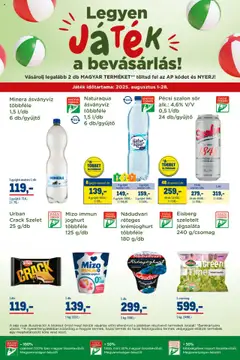 Metro akciós ujság - amely érvényes a következő dátumtól: 01.08.2025 | Oldal: 6 | Termékek: Joghurt, Sör, Cukor, Gyümölcsjoghurt