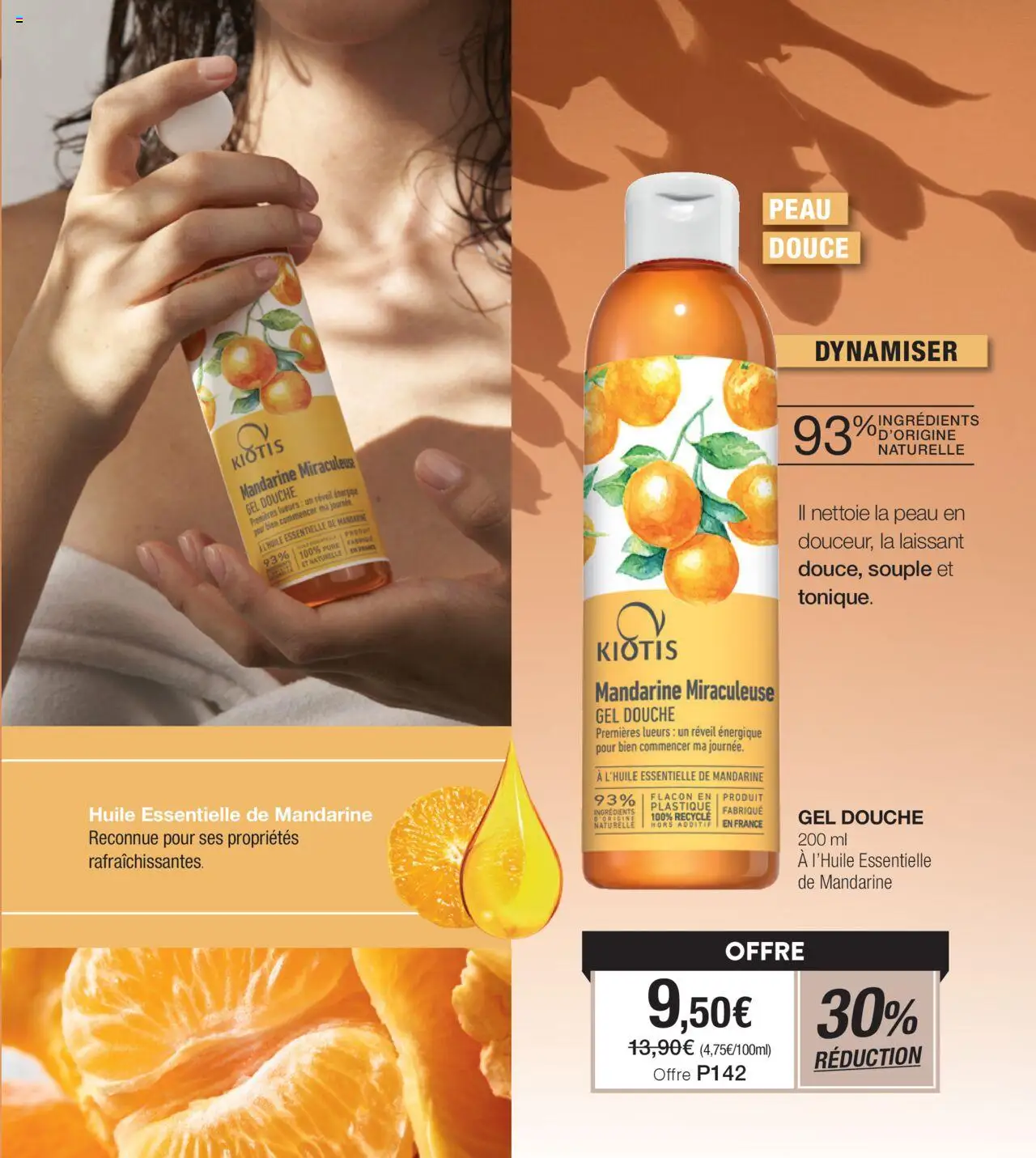  | Page: 75 | Produits: Réveil, Gel douche, Douche, Huile