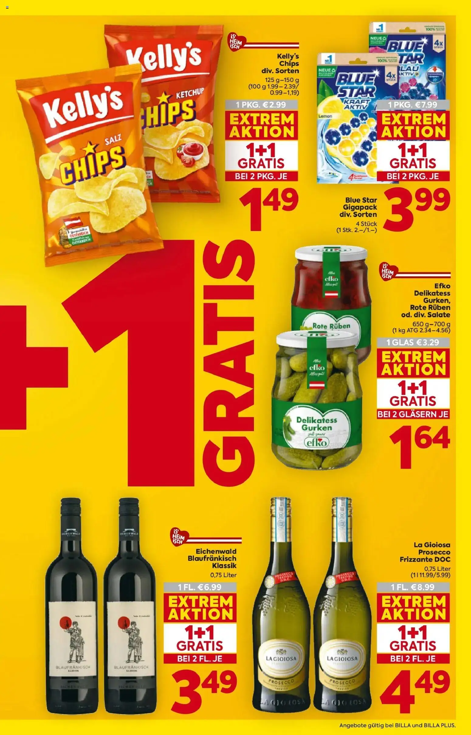 Billa Flugblatt - Bad Radkersburg, Ramsau, Fehring gültig ab 15.01.2026 | Seite: 7 | Produkte: Chips, Ketchup, Gurken, Salz