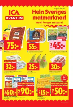 ICA Kvantum erbjudanden - Förhandsvisning av reklamblad från butik ICA Kvantum aktuell från 27.04.2026