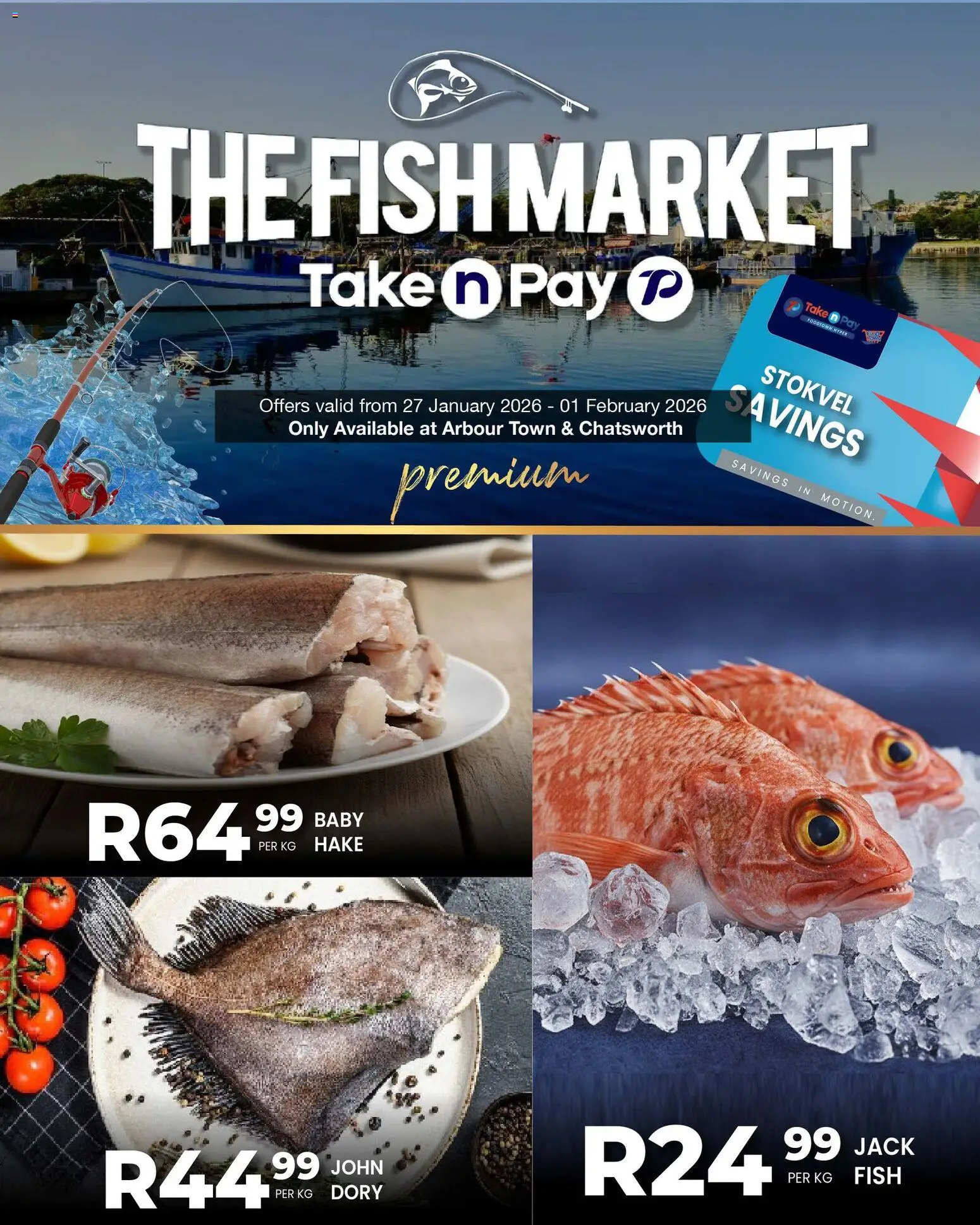 New Take n Pay catalogue – valid from 27.01.2026 | Page: 23 | Products: Fish