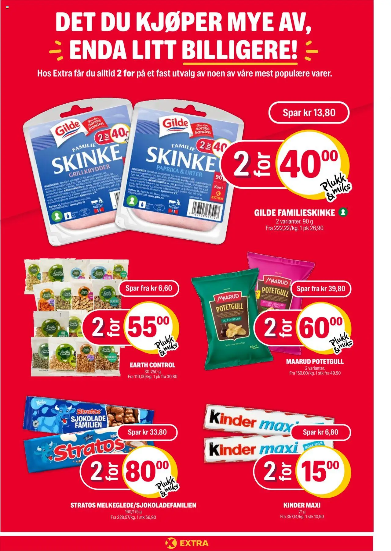  | Side: 22 | Produkter: Sjokolade, Skinke, Potetgull, Strandväska