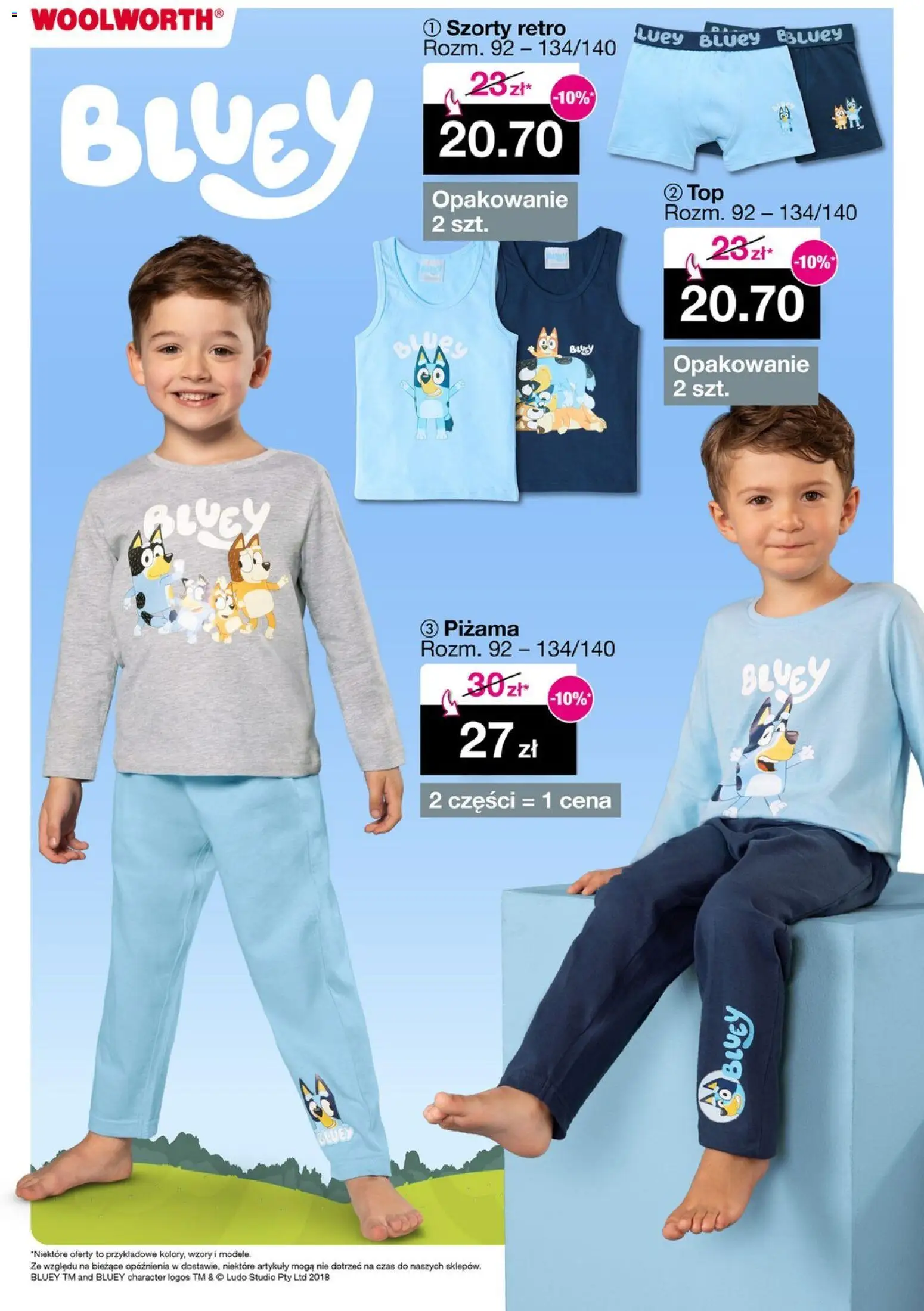 Woolworth Gazetka od 14.11.2025 | Strona: 8 | Produkty: Szorty, Top, Piżama