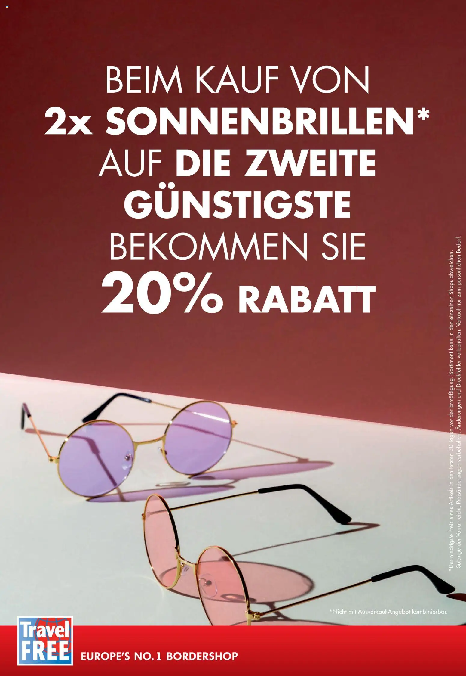 Travel Free Angebote | 01.04.2026 | Wie erhält man einen begrenzten Rabatt? | Deutschland