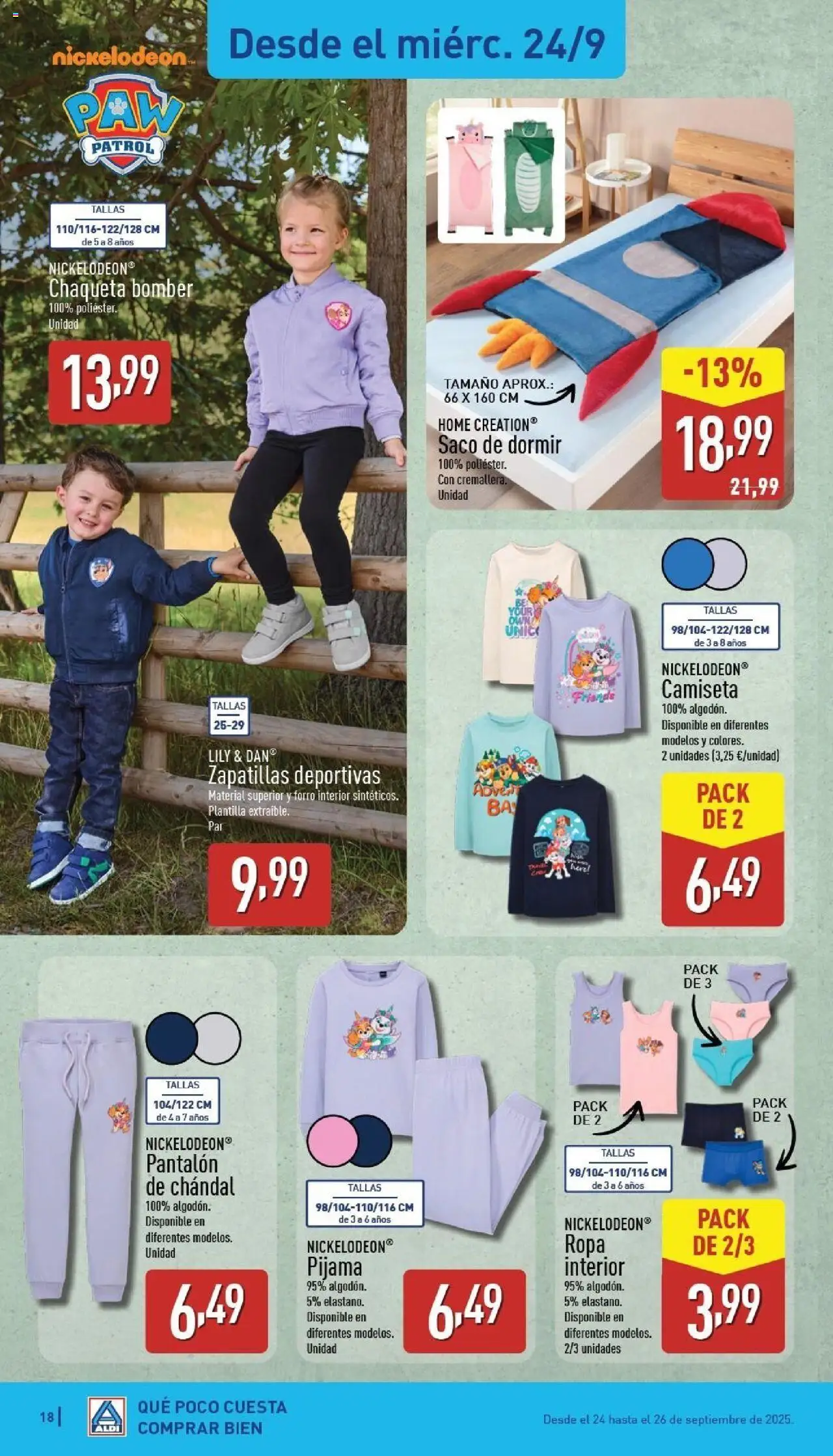 Aldi folleto Baleares │ válido desde el 22.09.2025 | Página: 18