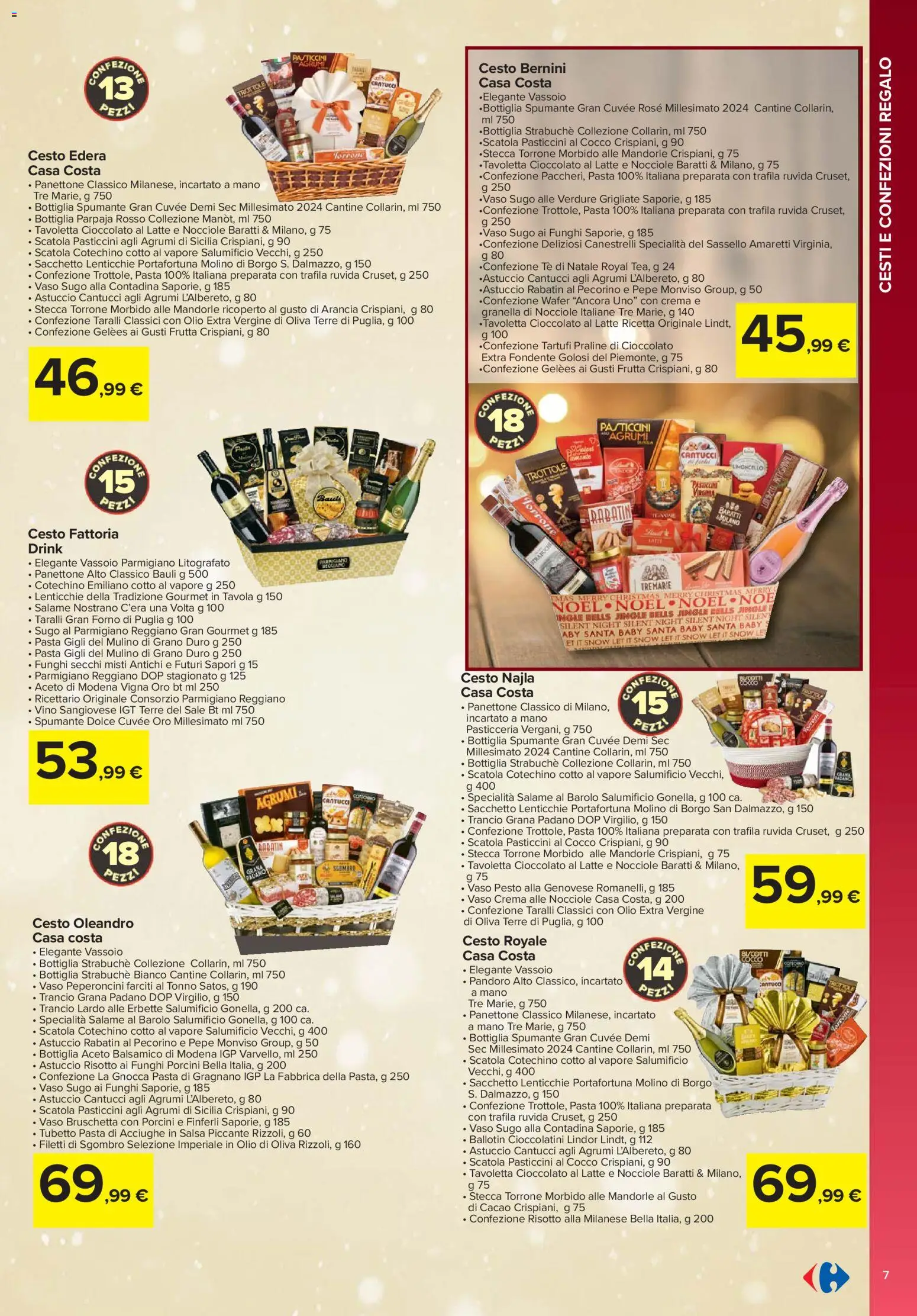 Volantino Carrefour del 13.11.2025 | Pagina: 7 | Prodotti: Pepe, Acciughe, Parmigiano reggiano, Cotechino