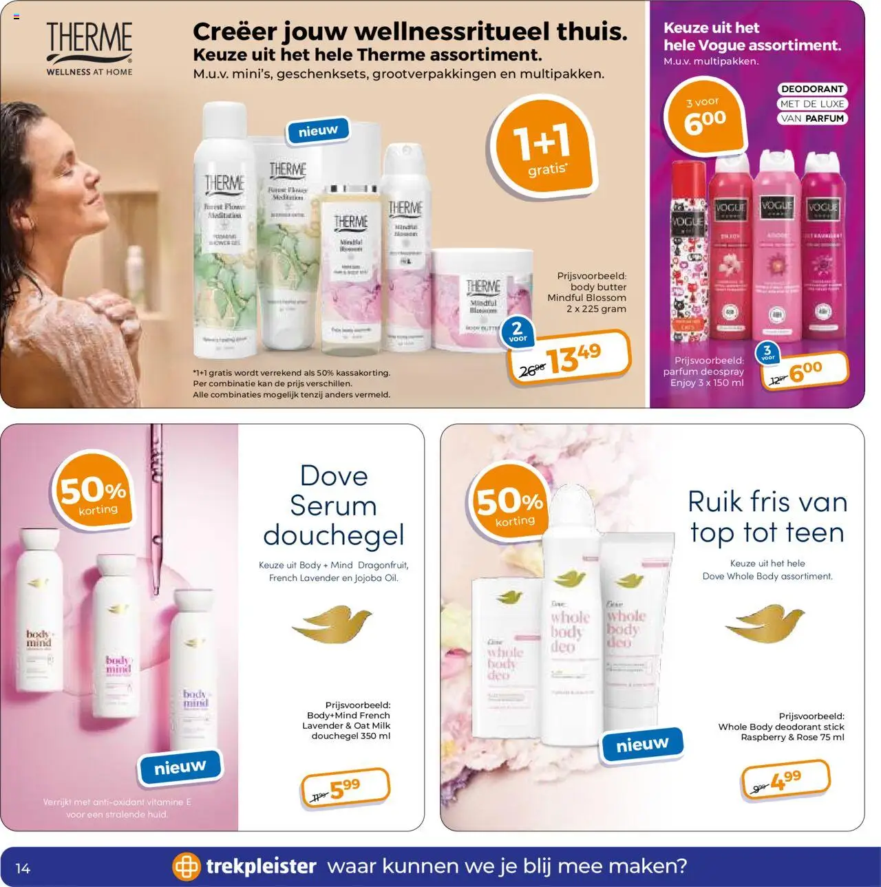  | Pagina: 14 | Producten: Deodorant, Kan, Parfum, Douchegel