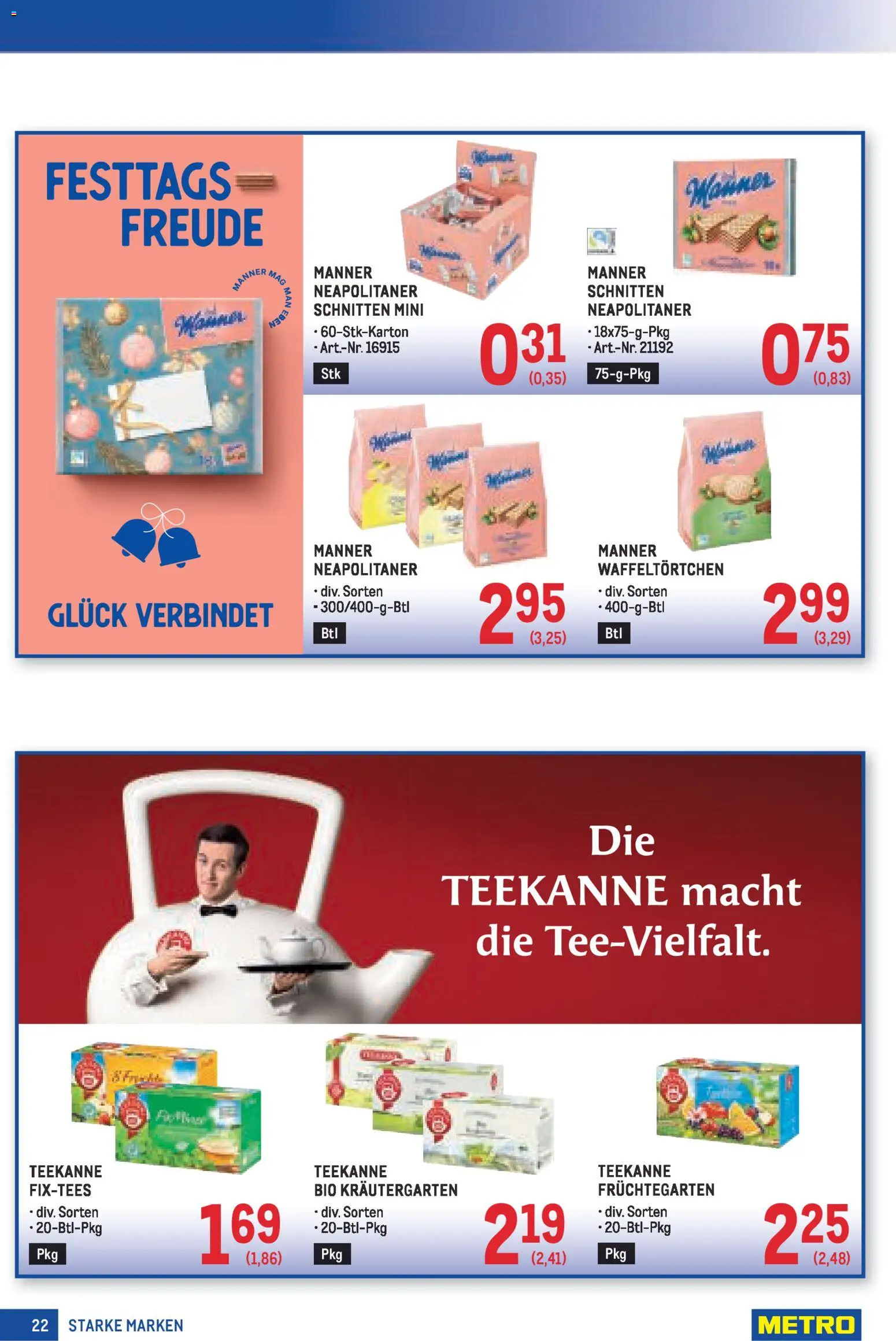 Metro Starke Marken gültig ab 11.12.2025 | Seite: 22