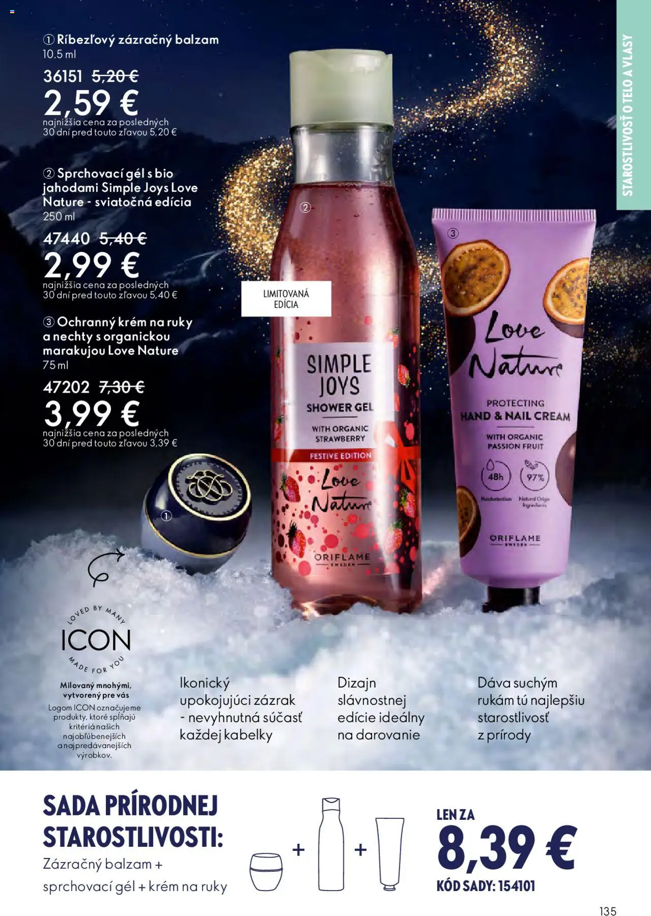 Nové Oriflame akcie – leták je platný od 12.11.2025 | Strana: 135 | Produkty: Krém na ruky, Krém