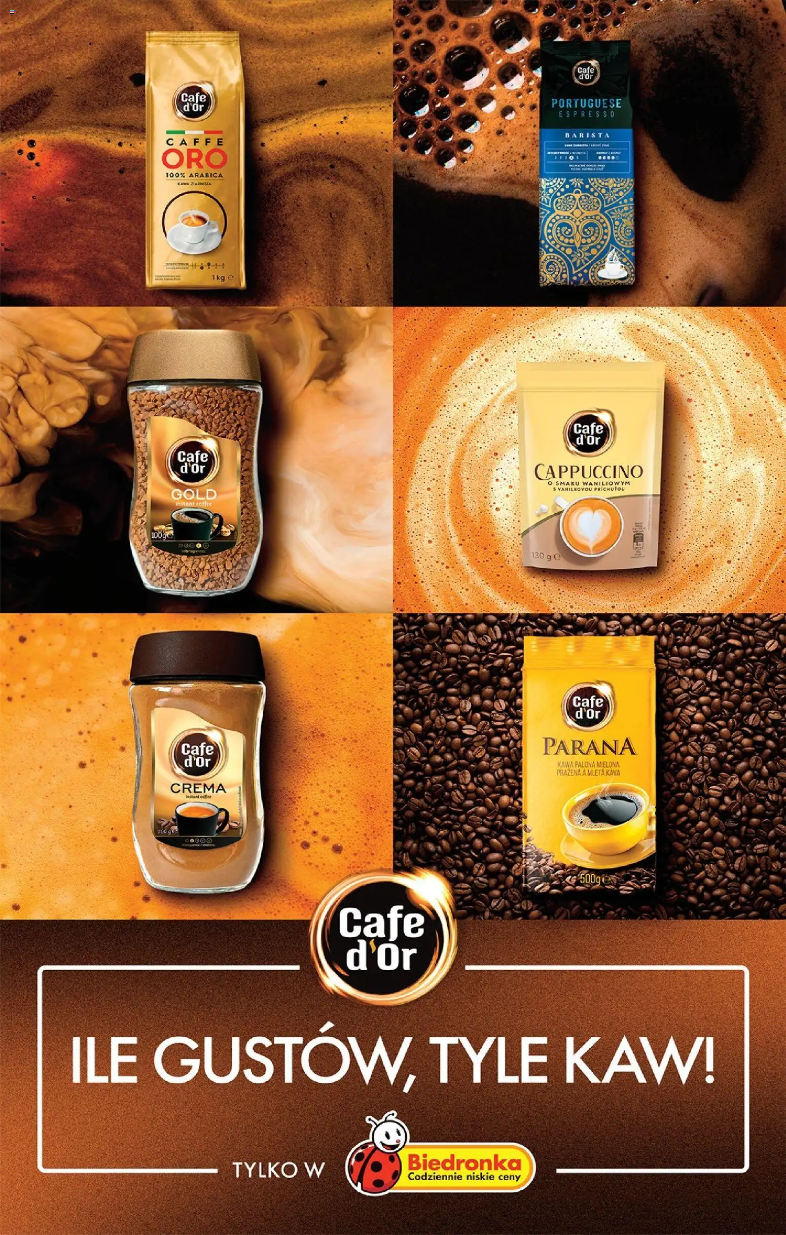 Biedronka Black Friday od 27.11.2025 | Strona: 66 | Produkty: Kawa ziarnista, Cappuccino, Kawa