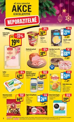 Náhled letáku Albert leták - Hypermarket od 29.10.2025 | Strana: 6 | Produkty: Lipánek, Kuřecí šunka, Mozartovy koule, Dolce gusto kapsle